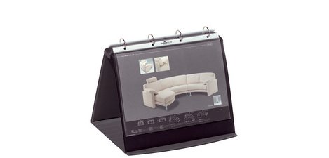 Landscape A4 presentation easel sleeve