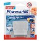 Powerstrips DUBBELE HAAK 'WAVE' waterproof, roestvrij staal