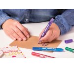 Colle scintillante Glitter Glue Shiny, 6 x 10 ml