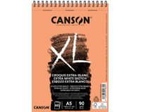 Sketch book and studies block 'XL EXTRA WHITE', A5