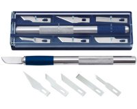 Scalpel voor klusjes, lengte: 150 mm, incl. 6 messen