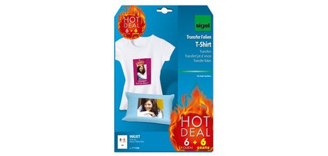 Film de transfert de T-Shirt 'HOT DEAL' promo