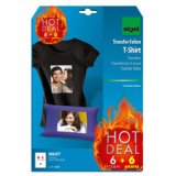 Film voor inkjet-transfer T-shirt 'HOT DEAL' promotie