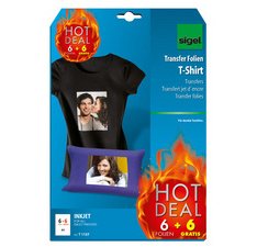 Film voor inkjet-transfer T-shirt 'HOT DEAL' promotie