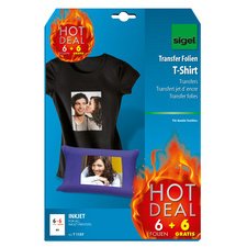 Film de transfert jet d'encre T-Shirt 'HOT DEAL' promo