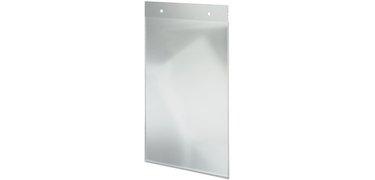 Porte-affiches, format A4, en acrylique, transparent