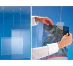 Porte-ffiches, format A4 oblong, en acrylique