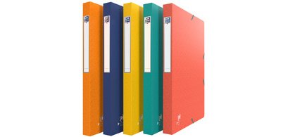 Boîte de classement Bicolor Recyc+, A4, assorti