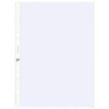 Pochette perforée Premium, A4, PP, 0,12 mm, grainé