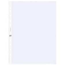 Gerperforeerde hoesjes Premium, A4, PP, 0,12 mm