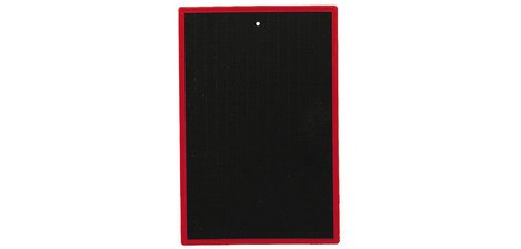 Plastic slate, plain/squared, 170 x 250 mm