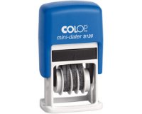 Tampon dateur Mini Dater S120 SD, mois en chiffres