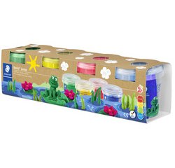 Kit Noris boetseerklei, 4 standaard kleuren