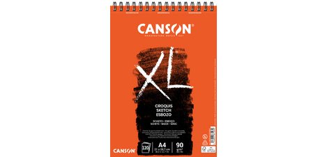 Bloc à croquis et esquisse 'XL CROQUIS', A3, 90 g/m2