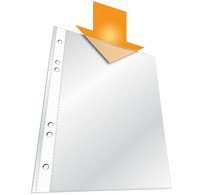 Pochette perforée, A5, PP, transparent, 0,06 mm