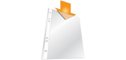 Pochette perforée, A5, PP, transparent, 0,06 mm