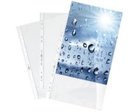 Pochettes perforées Durable A4 polypropylène grainé 4,5/100e - Boîte de 10