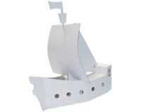 Bateau pirates JOYPAC, carton ondulé