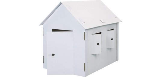 Maison de jeu XXL JOYPAC, en carton ondulé