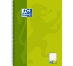 cahier à spirale 'KarLi', format A4+, vert, 160 pages