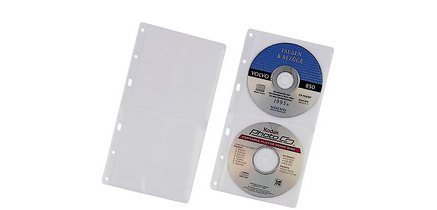 CD/DVD COVER S, for 2 CDs, PP, 156x288 mm
