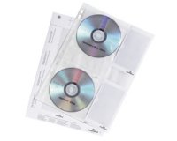 Pochette CD/DVD COVER M, pour 4 CD, PP, A4