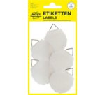 Attache pour cadre, diamètre: 30 mm, blanc