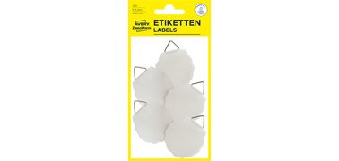 Attache pour cadre, diamètre: 30 mm, blanc