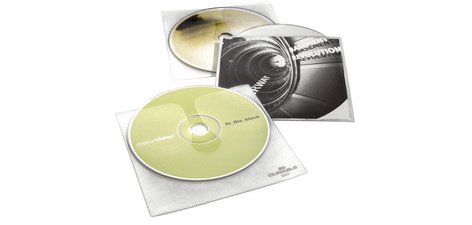 Etui CD/DVD COVER pour 1 CD, PP, transparent