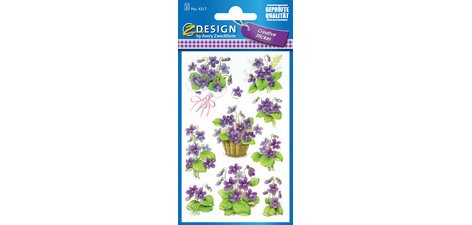 ZDesign CREATIVE Sticker 'violettes'