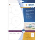 Etiquette pour mini CD/DVD SPECIAL, diamètre: 78 mm