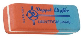 Gomme bicolore en caoutchouc naturel  UNIVERSAL