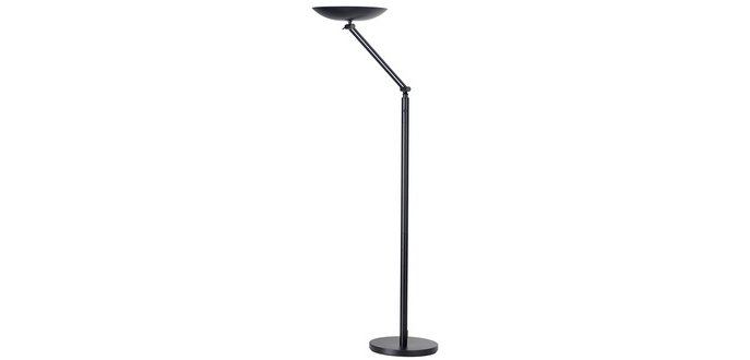 Lampadaire à LED VARIALUX, couleur: noir