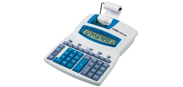 Semi-professionele printrekenmachine 1221X