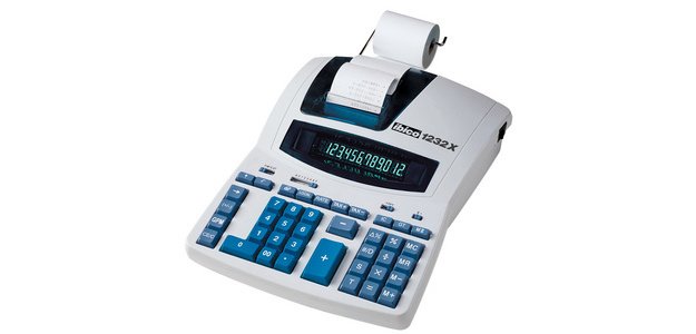 Calculatrice imprimante professionnelle 1232X