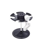 Porte-timbres, pour 8 timbrres, rond, noir