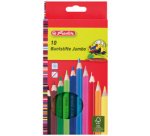 Crayons de couleur Jumbo, hexagonal, étui en carton