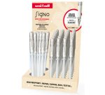 Gel ink rollerball pen SIGNO UM-153W/36, white