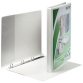 Classeur 4 anneaux cartonné Leitz personnalisable A4 maxi - Dos 3 cm blanc