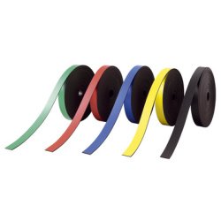 Magneetband, (B)10 mm x (L)5 m, zwart