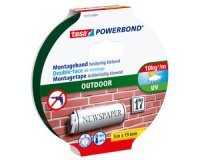 Adhésif de montage Powerbond OUTDOOR, 19 mm x 5 m