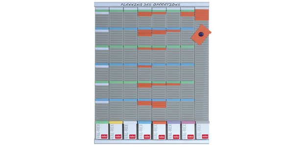 Kit planning in het Frans / T-kaarten tabel, 8