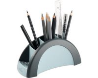 Pot à crayons PEN HOLDER VEGAS, noir/argent