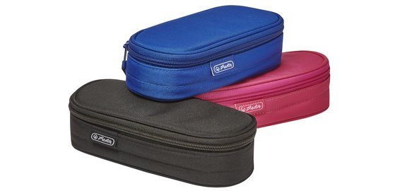 Trousse, en nylon, assorti en 3 couleurs