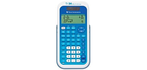 calculatrice d'école TI-34 Multi View