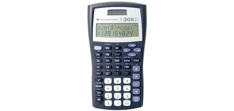 calculatrice scientifique TI-30X IIS,