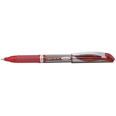 Rollerpen met gel-inkt EnerGel BL60, rood