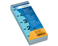 étiquettes numéros, autocollant, 28 x 56 mm