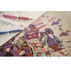 Stylo roller à encre gel SIGNO broad UM153, bronze