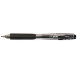 Stylo à bille rétractable BK437, noir